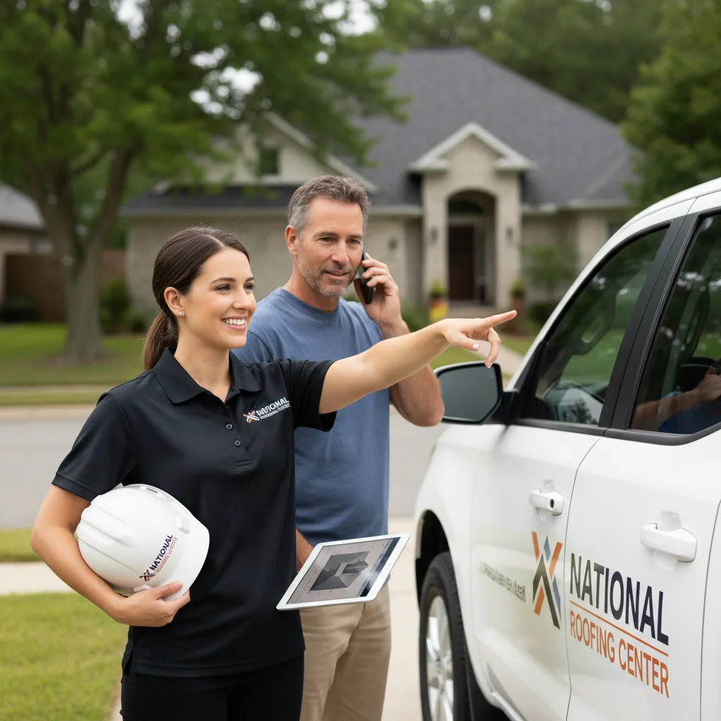 National Roofing Center customer support in Maplewood